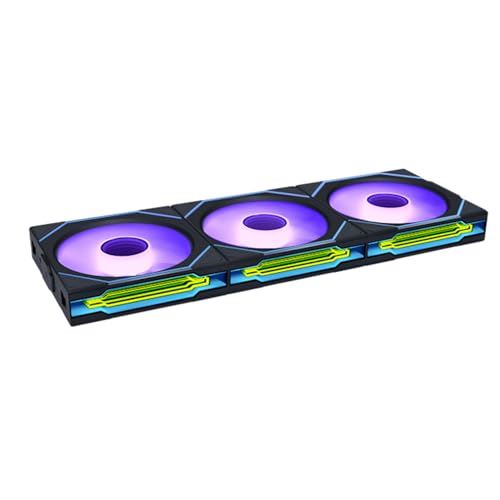 Lot De 3 Ventilateurs Boîtier Lian Li Uni Fan Sl-Infinity Wireless Reverse Rgb 120 Mm Noir