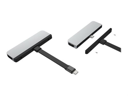 HyperDrive 6-in-1 Hub - Station d'accueil - USB-C - HDMI - pour Apple 10.9-inch iPad Air; 11-inch iPad Pro; 12.9-inch iPad Pro; iPad mini