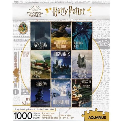 AQUARIUS Puzzle 1000 pieces Harry Potter Poster Voyages - 65383