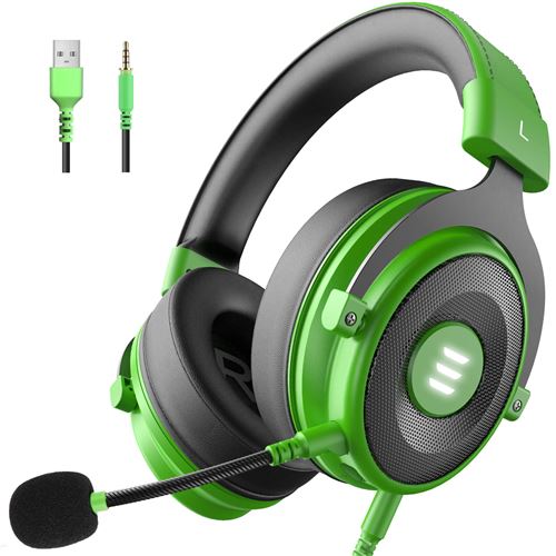 Casque filaire EKSA E900 Pro Vert