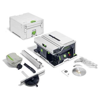 Scie circulaire sur table sans fil 36V (2x18V) CSC SYS 50 EBI-Basic - FESTOOL - sans batterie ni chargeur - avec accessoires - 576820 - 1