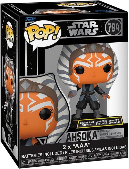 Non Communiqué Multicolore Figurine Funko Pop! | Star Wars | S10 Ahsoka (Sfx)