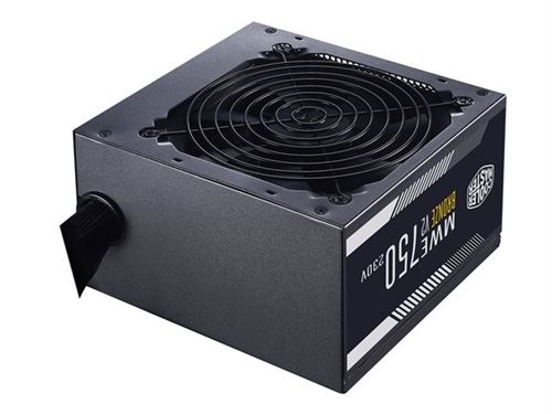 Cooler Master MWE Bronze V2 750 - Alimentation électrique (interne) - ATX12V 2.52/ EPS12V - 80 PLUS Bronze - CA 200-240 V - 750 Watt - PFC active - Europe