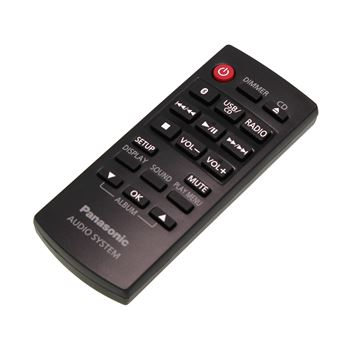 Télécommande Panasonic N2QAYB000984 pour système audio SC-PM250, SC-PM600, SC-PM602 - 1