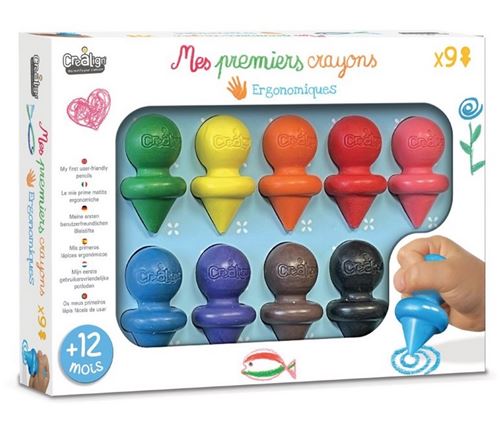 Boite De 9 Mes Premiers Crayons