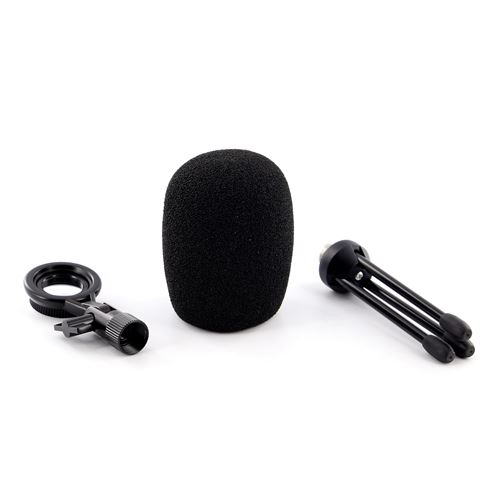 vidaXL Pied flexible pour microphone de bureau
