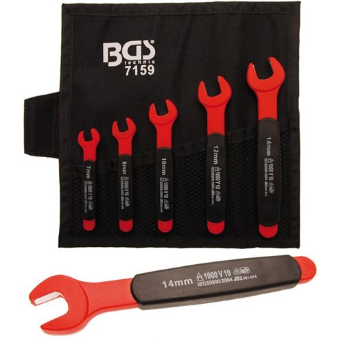 Non Communiqué Jeu De 5 Cles A Fourche Isolees Vde 7 A 14 Mm Bgs Technic - Bgs Technic