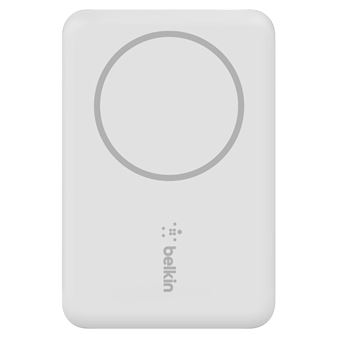 Belkin BOOST CHARGE - Banque d'alimentation - 2500 mAh - 7.5 Watt (MagSafe)  - blanc - pour Apple iPhone 12, 12 mini, 12 Pro, 12 Pro Max - Batterie  externe - Achat & prix