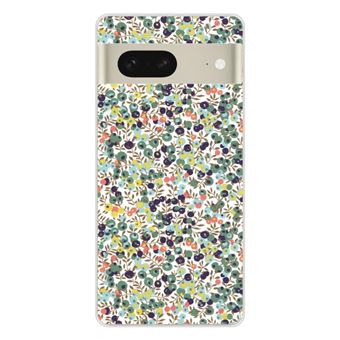 Coque en silicone - Compatible Google Pixel 7 - design liberty wiltshire vert - 1