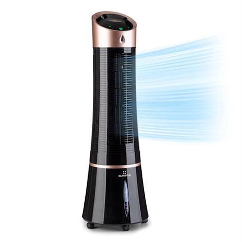 Rafraîchisseur D'Air Connecté - Klarstein Skycraper Ice Smart - Ventilateur - Rose Gold
