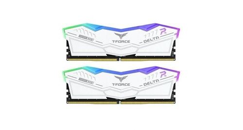 Team Group T-Force Delta RGB DDDR5 Desktop Memory weiß - 32 GB, 6.000 MHz