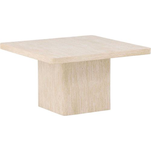 Non Communiqué Beige Venture Home - Table Basse Carré 80 X 80 Cm Qvart