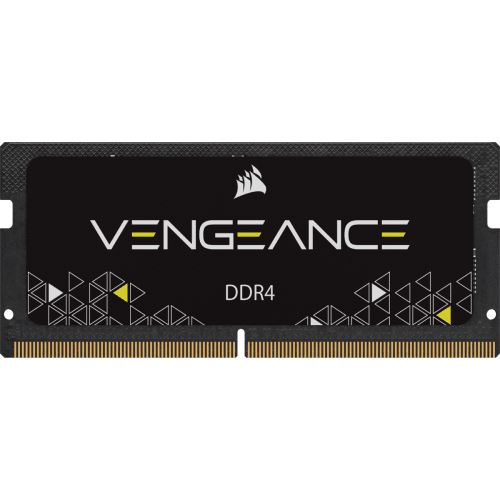 Mémoire Ram Corsair Vengeance Cmsx16Gx4M1A3200C22 16Go Ddr4 3200Mhz Cl22 So-Dimm Noir