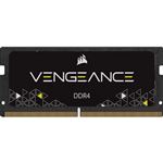 Mémoire RAM Corsair Vengeance CMSX16GX4M1A3200C22 16Go DDR4 3200MHz CL22 SO-DIMM Noir