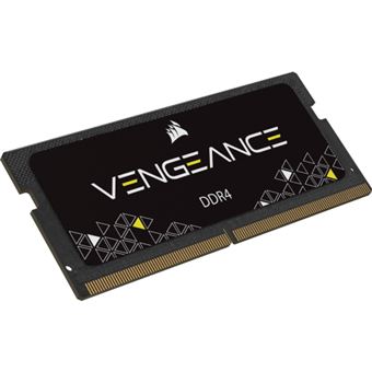 Mémoire RAM Corsair Vengeance CMSX16GX4M1A3200C22 16Go DDR4 3200MHz CL22  SO-DIMM Noir - Mémoire RAM - Achat & prix