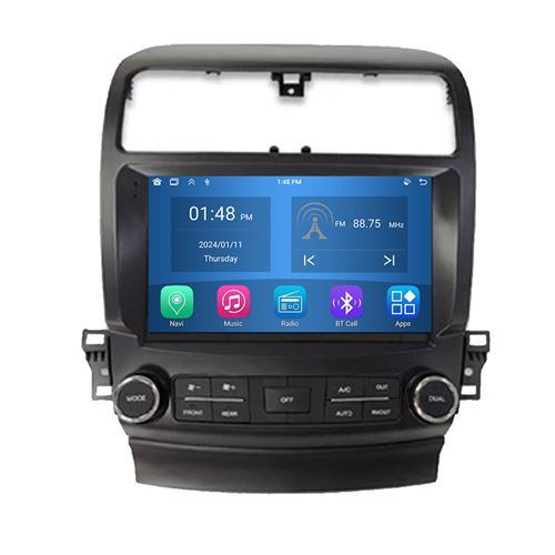 Autoradio RoverOne® Bluetooth CarPlay Android Auto Navigation 4Go RAM 64Go ROM pour Honda Inspire 4 2003-2007 Acura TSX 2003-2008