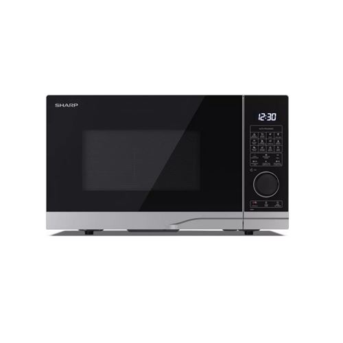 Sharp YC-PC254AE-S micro-onde Noir, Argent Micro-onde combiné Comptoir 25 L 900 W