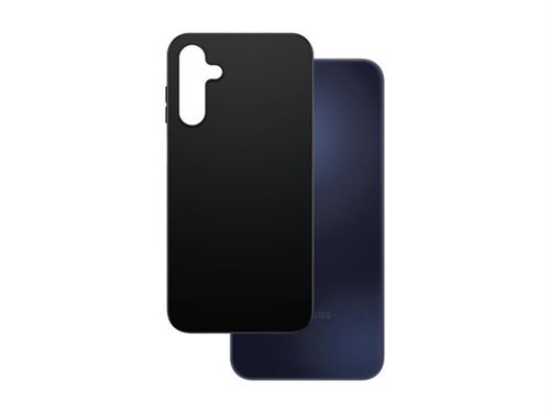 CARE by PanzerGlass - Coque de protection pour téléphone portable - polyuréthane thermoplastique (TPU) 100 % recyclé - noir - pour Samsung Galaxy A15