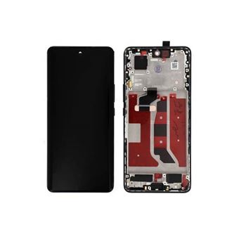 Écran LCD Et Vitre Tactile Noir Sur Châssis Pour Honor 50 – Neuf, Original