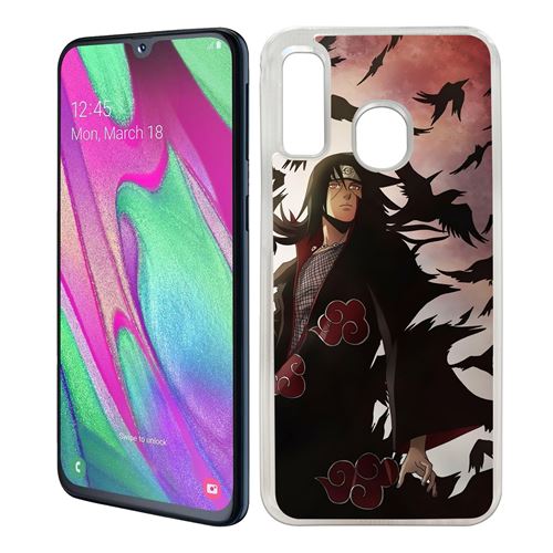 Coque pour Samsung Galaxy A40 -  Naruto-Itachi-Corbeaux