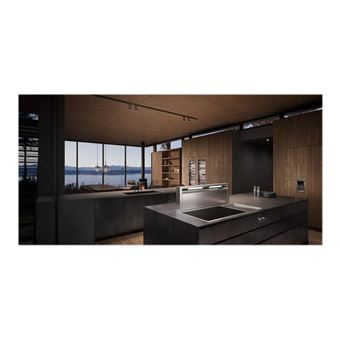 Gaggenau Serie 400 AL400191 - Hotte - Courant descendant télescopique - Niche - largeur : 84 cm - profondeur : 12.2 cm - extraction & recirculation (avec kit supplémentaire d'extraction et de recirculation) - sans moteur - acier inoxydable