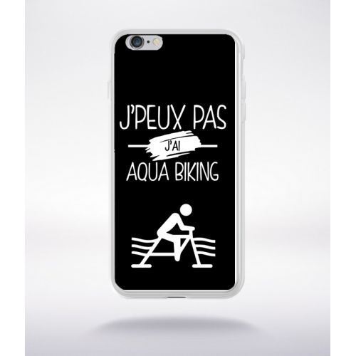 Coque transparente iphone 6+ plus j peux pas j ai aqua biking 2