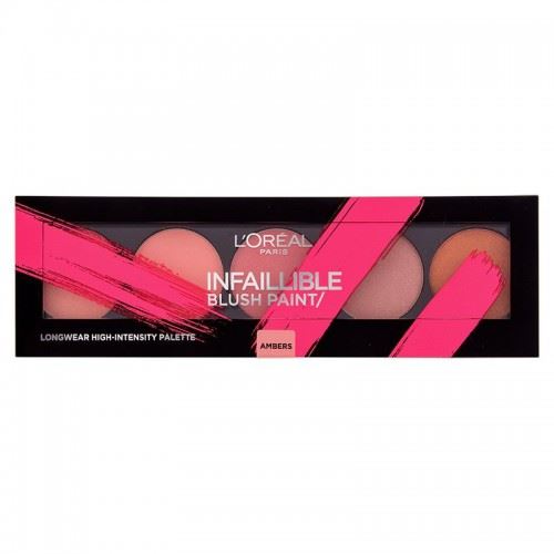 Loreal Infaillible Blush Paint Palette 01 Rose X 3