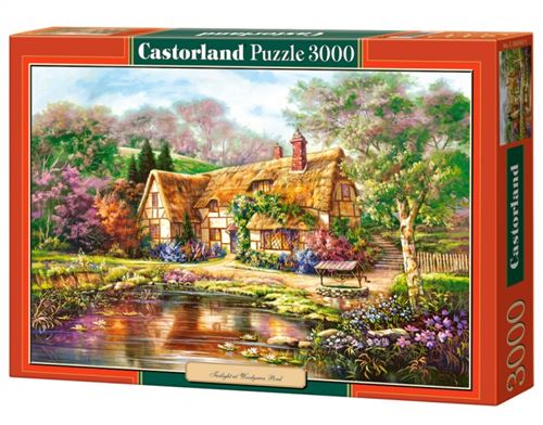 Castorland Jigsaw Twilight at Woodgreen Pond l' Twilight at Woodgreen Pond 3000 pièces