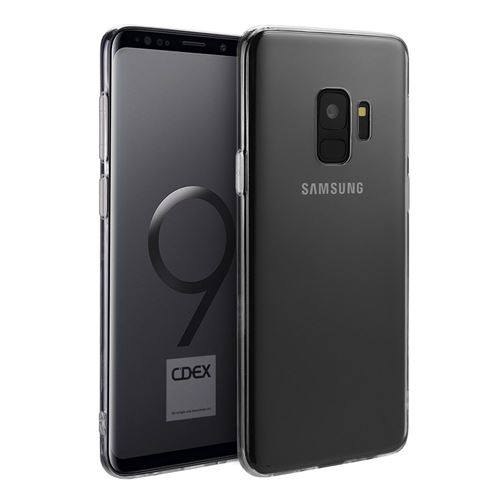 doupi PerfectFit Coque pour Samsung Galaxy S9 TPU Housse de protection Cover AllClear, transparent