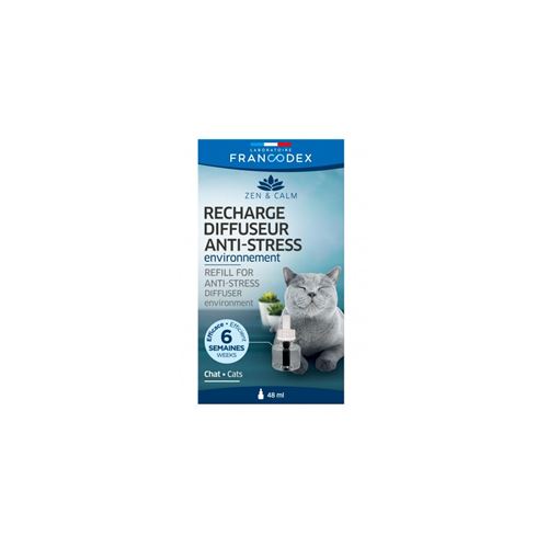 Recharge Diffuseur Anti-Stress Environnement Pour Chats et Chatons - Francodex - FR-170336