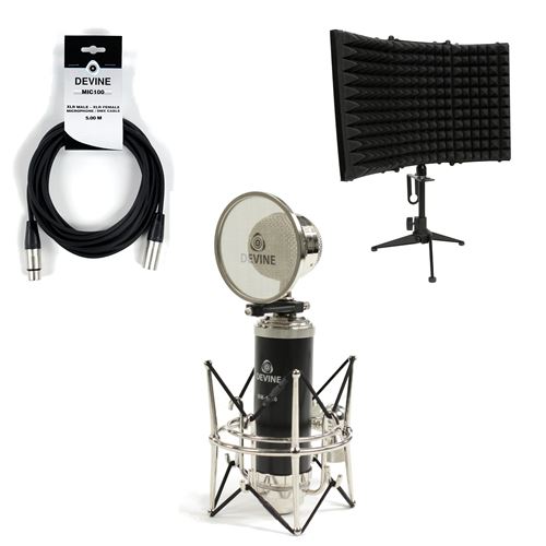 Devine BM-1000 + filtre acoustique et câble XLR (5 mètres)