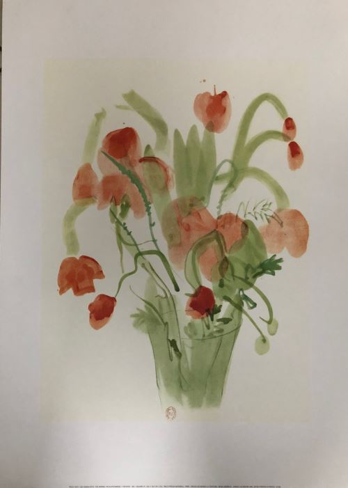 Raoul Dufy - Les coquelicots - AFFICHE