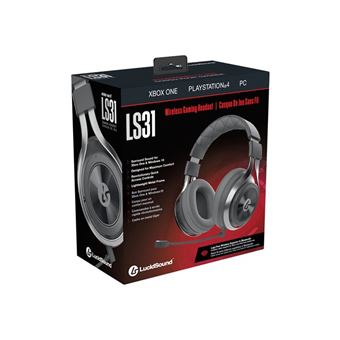 Casque Gaming sans fil Bluetooth pour PS4 LucidSound LS31 Noir