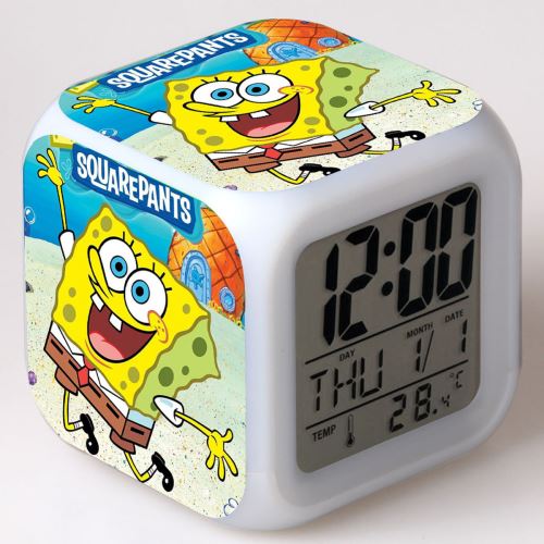 Stack Réveil Enfant Led Multifonctionnel Coloré - Spongebob Squarepants #9 - Image 2
