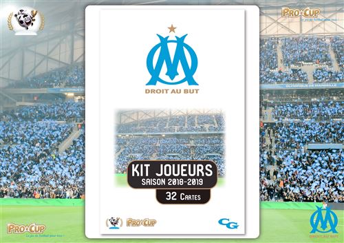 Procup - Kit Joueurs football Olympique de Marseille 2018-2019