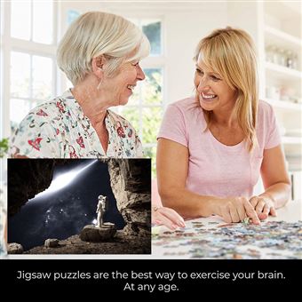 10€ sur Puzzle 1000 pièces Exploration de l'espace - Puzzle - Achat & prix
