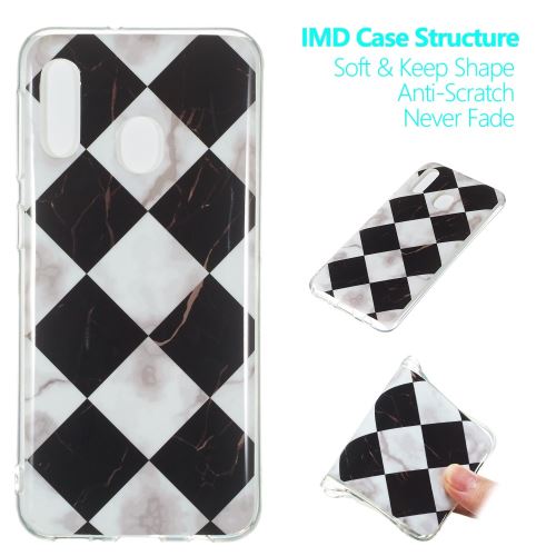 Coque en TPU motif de marbre IMD style E pour Samsung Galaxy A20e