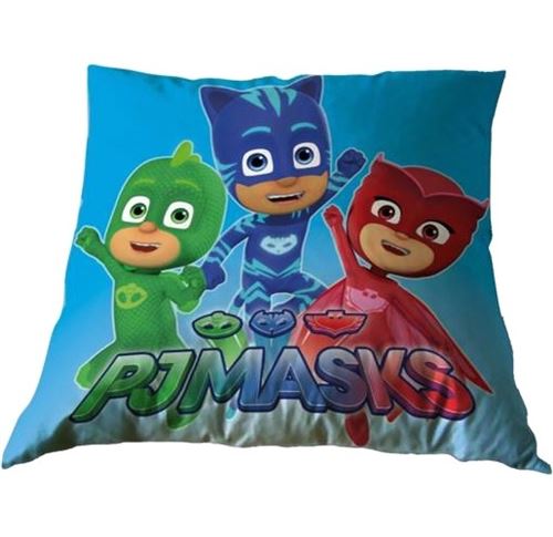 Disney coussin PJ Masques 35 x 35 cm bleu / vert / rouge
