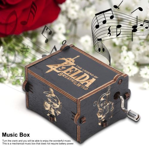 Boîte à musique à manivelle - Zelda - Boite à musique - Achat & prix