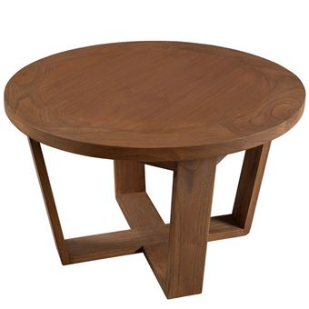 Table Basse Ronde 65 Cm Fanny L 65 X L 65 X H 40 Achat Prix Fnac