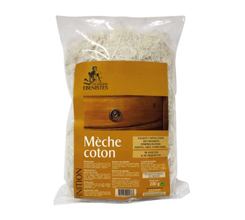 Meche Coton 200g - Les Anciens ébénistes