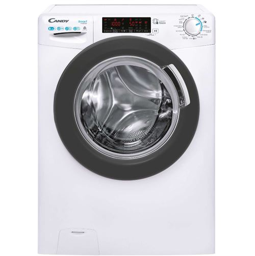 Lave Linge Séchant - Candy Smart Pro Csws 485Twmre-47 - 8 Kg - Blanc