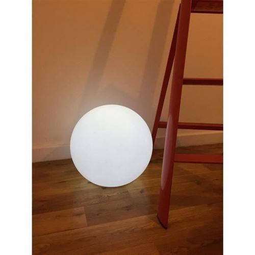 LUMISKY Sphere lumineuse E27 sur secteur 40 cm - Blanc