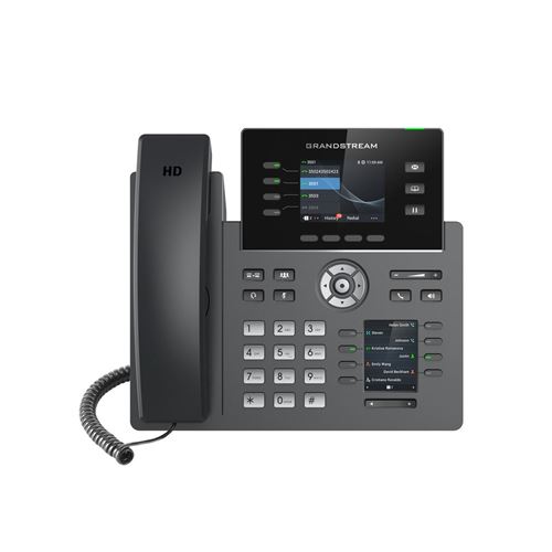 Téléphone IP Grandstream Networks GRP2614 Noir 4 lignes TFT Wi-Fi