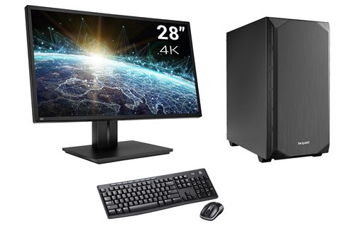 Pack PC Professionnel Watercooling, AMD Ryzen 7 5800X, Quadro P2000, 32 Go RAM, 500Go SSD M.2 PCIe, 3To HDD, écran 28 4K, c/s et Win 10