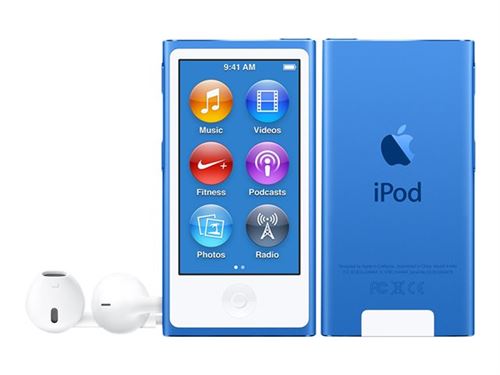 Apple iPod nano 16GB ブルー MC695J/A APPLE IPOD NANO 16GB BLUE 2015********** - MP3-/MP4-Player