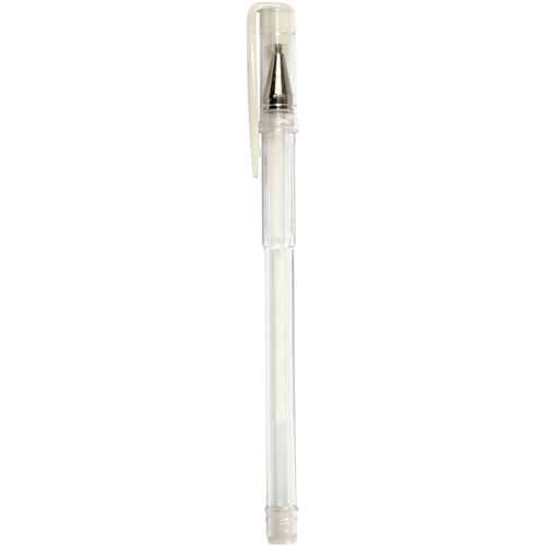 Stylos à encre gel - Blanc - 6 pcs