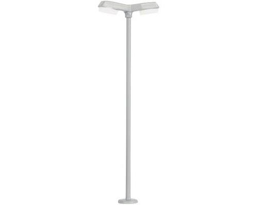 Réverbère de rue double Viessmann 6498 modèle fini N
