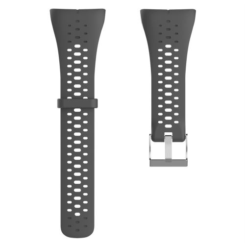 Bracelet de montre Compatible avec Polar M400/M430 20mm, Gel de silice - Gris
