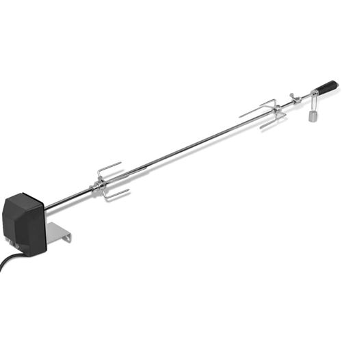 Vidaxl Bbq Draaispit Met Motor Staal 1200 Mm42250 - Image 1
